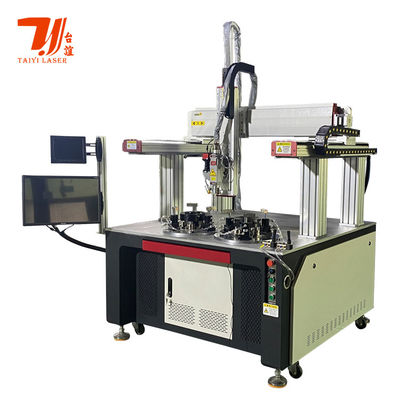آلة لحام ليزر الألياف الآلي CNC مع دقة ± 0.01mm و 1500W-6000W الطاقة لضغط عالي مضخة المياه