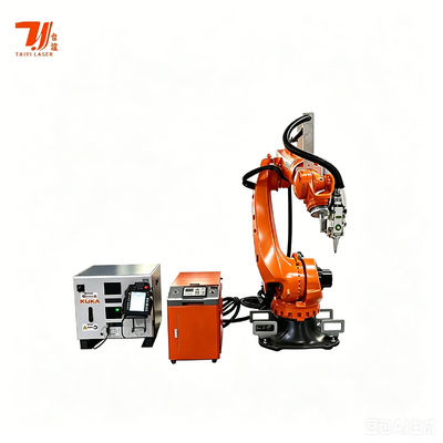 High Precision 4000W IPG Fiber Laser Welder with KUKA Industrial Robot Arm for Automotive Manufacturing