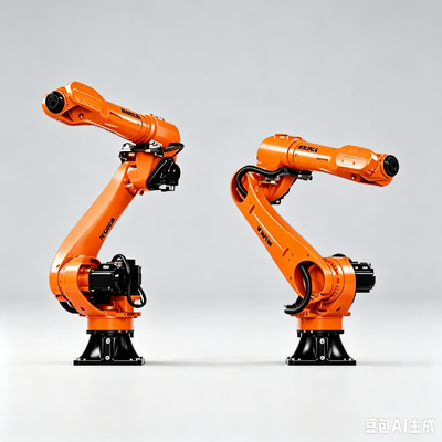 KUKA KR 25 R1840-3 HW روبوت لحام القوس على المسار الخطي مع نظام التحكم في اللحام KUKA FSWeld