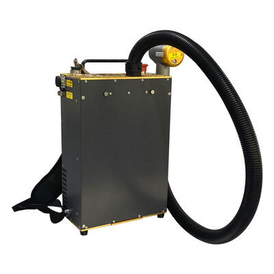 Backpack-style laser cleaning machine