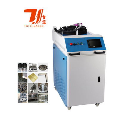 لحام ليزر محمول للألومنيوم ، 2000w لحام ليزر مع رأس ليزر Qilin
