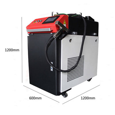 الترويج اليدوي 1500W 2000W 3000W ليزر مستمر لتنظيف آلة أكسيد الصدأ المعدنية