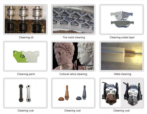 منظف ليزر محمول صغير للحقائب