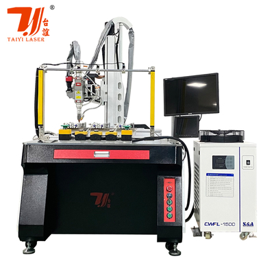 تخصيص 4 محور 1500W الآلية ليزر لحام آلة لقطرة الشاي