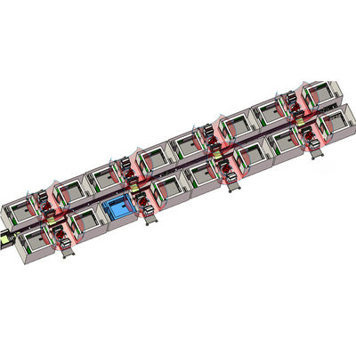 آلة لحام ليزر الألياف 1500W مع CCD للاتصال المعدني الدقيق وذراع الروبوت 6 محور