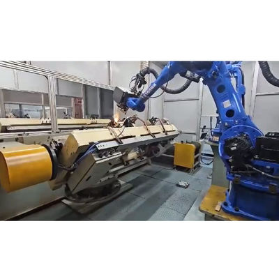 آلة لحام ليزر الألياف 1500W مع CCD للاتصال المعدني الدقيق وذراع الروبوت 6 محور