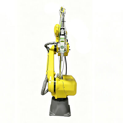 جهاز FANUC الروبوتي لقطع الليزر بالألياف مع تكنولوجيا CRX Cobot التعاونية للقطع المعدني الثلاثي الأبعاد التلقائي في ورش العمل الصغيرة