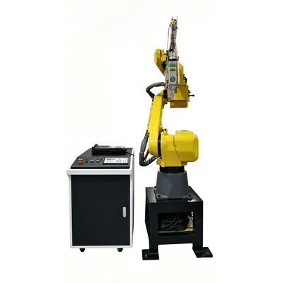 آلة FANUC للقطع بالليزر الروبوتية ذات الـ 6 محاور مع دقة عالية ± 0.05 ملم للشكل الثلاثي الأبعاد في تصنيع السيارات