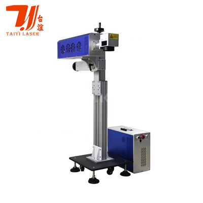 آلة علامة ليزر CO2 الطائرة عبر الإنترنت 15W 30W 50W 100W