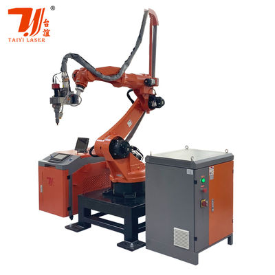 آلة لحام الليزر الروبوتية لأجهزة المطبخ ، 1500W-2000W لحام جمالي