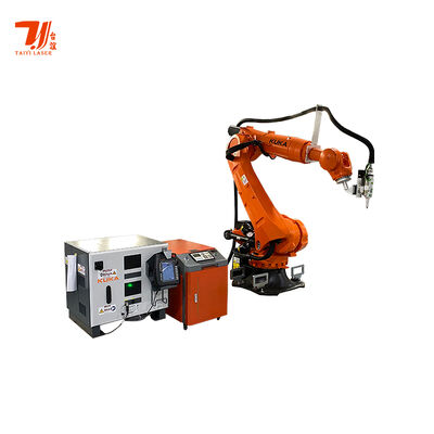 1000W-6000W 6 محور كوكا روبوت ليزر قطع آلة لصناعة المعادن