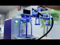 Raycus IPG JPT Mopa 20W 30W 50W آلة وسم ألياف الليزر المحمولة بمسار الضوء