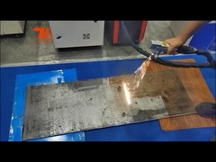 آلة إزالة الصدأ بالليزر الليفي CW بقدرة 1000 وات 1500 وات 2000 وات