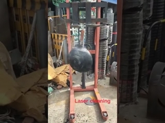 آلة التنظيف بالليزر ذات المساحة الكبيرة المحمولة 1500 واط 2000 واط