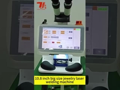 مكتب 10 بوصة الشاشة الكبيرة ليزر آلة لحام المجوهرات
